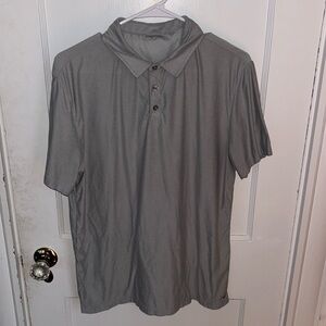 Vuori Strato Polo Grey Size Large